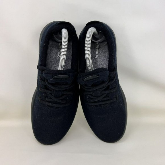 Allbirds Wool Runners Running Shoes Black Women’s Size 8 - Picture 6 of 9
